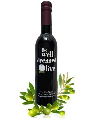 Glass Dressing Bottle - The Olive & The Stone
